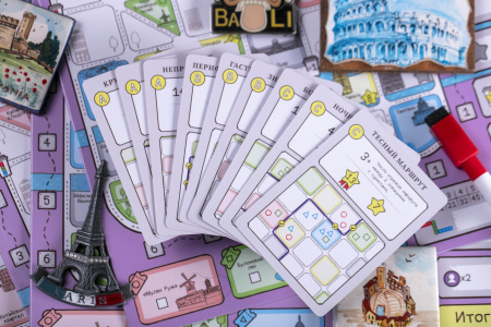 Настольная игра Маршрут построен расширенное издание