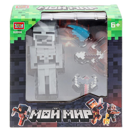 Конструктор 62058-ZH Мой мир сборная фигурка 16 дет