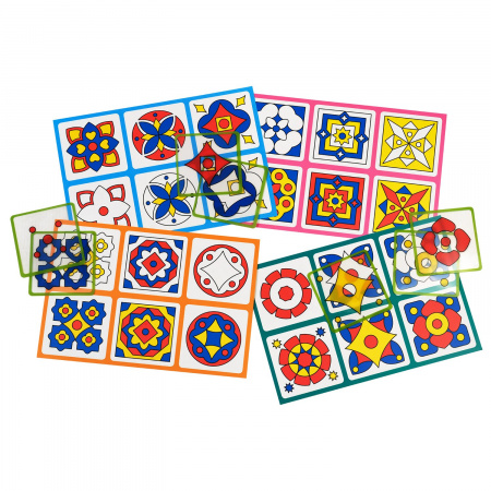 Айрис IQ лото для малышей Складываем орнаменты 5+