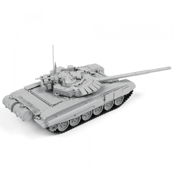 Сборная модель "Российский основной боевой танк Т-72Б3"
