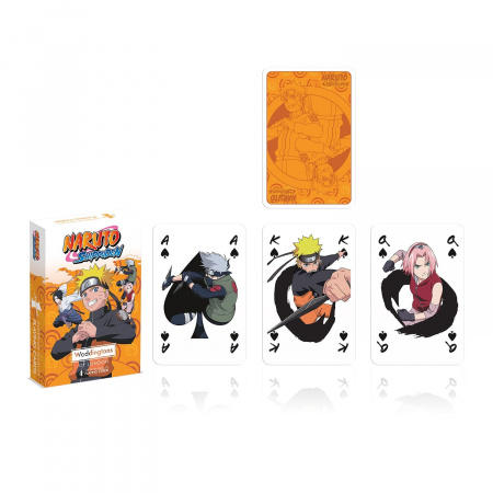 Карты игральные Naruto ShippuDen (Наруто) арт.WM03022-EN1-12