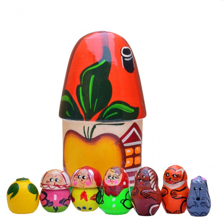 Нескучные игры Пальчиковый театр в домике Репка