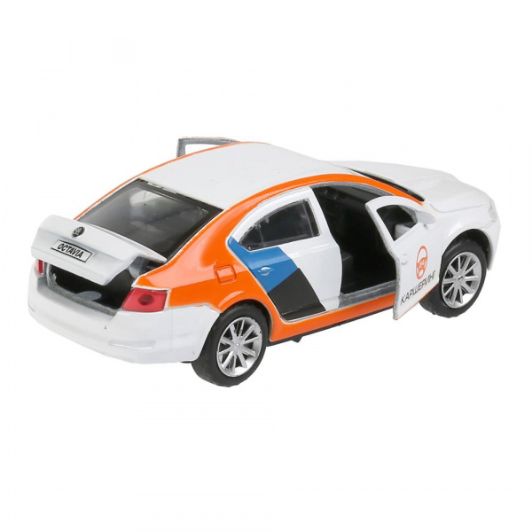 Машина металлическая Skoda Octavia Каршеринг инерционная