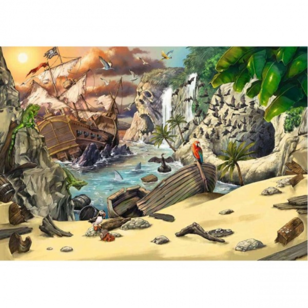 Ravensburger пазл-квест "Пиратский остров" 368 элемента