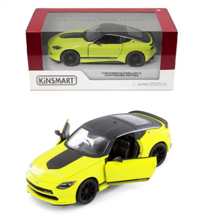 Kinsmart Модель Nissan Fairlady Z Customized Edition 1:36 (салатовая)