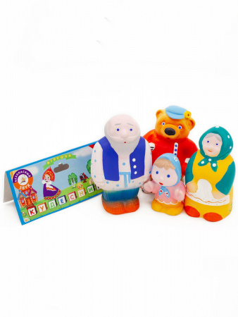 Игрушки для купания Машенька и медведь
