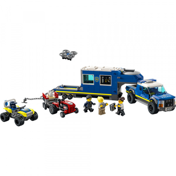 Конструктор LEGO Полицейский мобильный командный трейлер