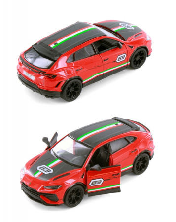 Kinsmart Модель Lamborghini Urus Performante 1:36 (красная)