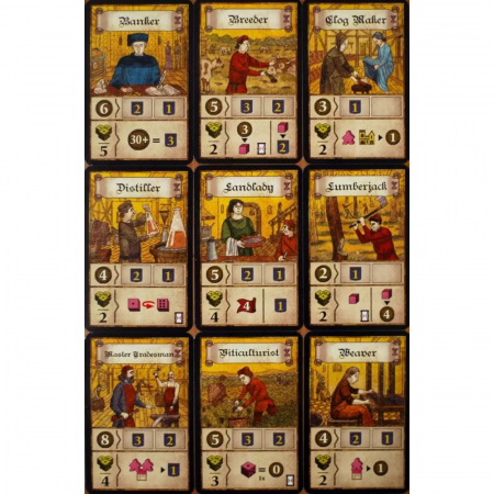 Настольная игра "The Ladies of Troyes"