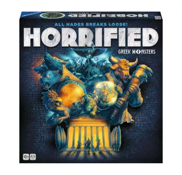 Настольная игра "HORRIFIED Greek Monsters" (правила на англ.языке)