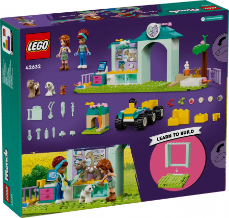 Конструктор LEGO Friends Ветеринарная клиника для сельскохозяйственных животных