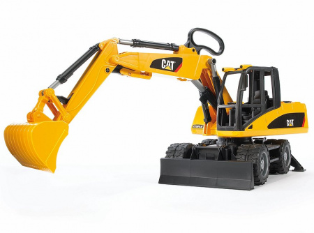 Bruder 02445 Экскаватор колёсный CAT с отвалом