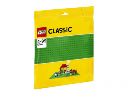 LEGO. Конструктор 10700 Classic Green Baseplate (Зеленая опорная плита)