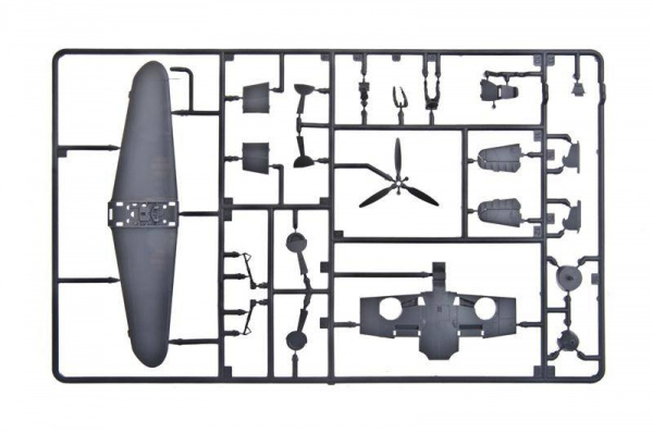 Сборная модель Немецкий истребитель Мессер BF-109F-2