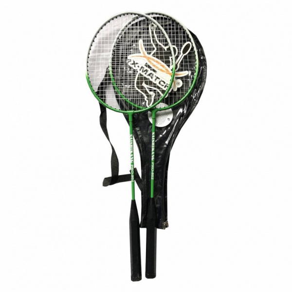 X-Match Бадминтон металл 61*21 см, без волана, чехол, в ассортименте