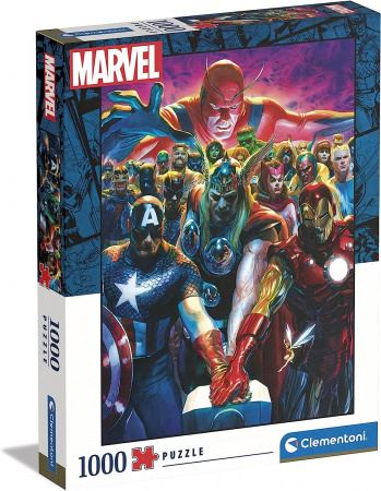 Пазл. 1000 "Герои Marvel"