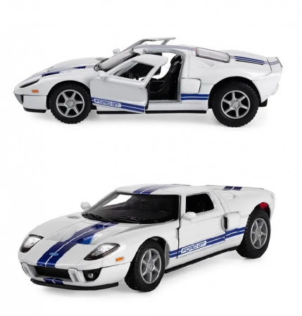Kinsmart Модель Ford GT 2006 1:36 (белая)
