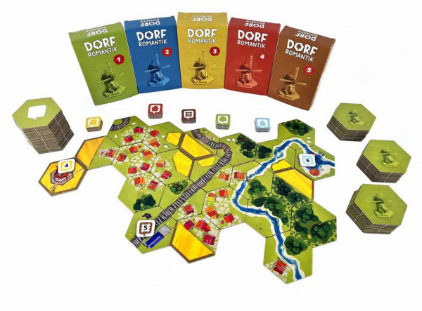 Настольная игра Dorfromantik: Сельская идиллия