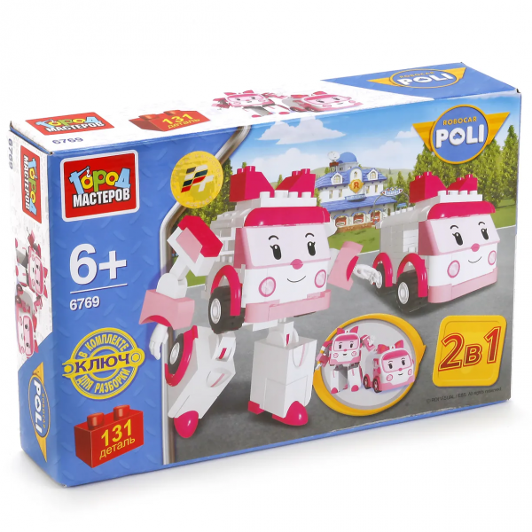 Конструктор "Robocar Poli 2 в 1"