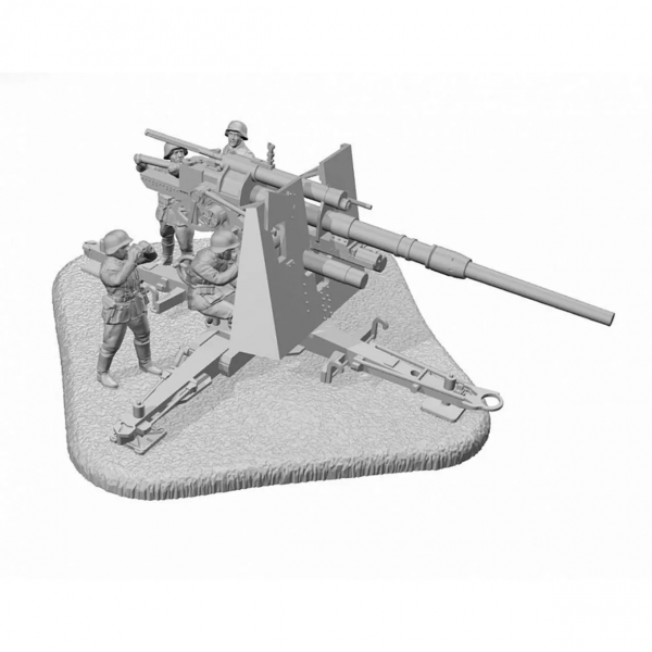 Сборная модель "Немецкое тяжелое зенитное орудие Flak 36/37"