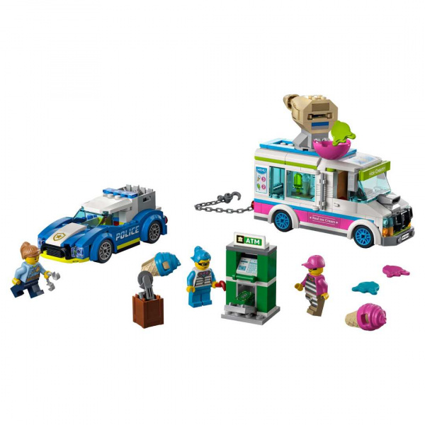 Конструктор LEGO City Погоня полиции за грузовиком