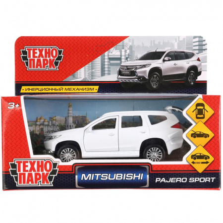 Машина металлическая Mitsubishi Pajero Спорт инерционная