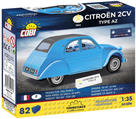Конструктор Автомобиль Car Citroën 2CV Duck