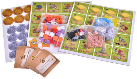 Настольная игра Городишко. Little Town