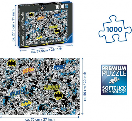 Пазлы.1000 Комикс Бэтмен