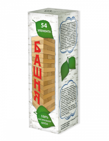 Башня 54 дет. (береза) арт.8579 /20