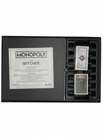 Настольная игра Монополия Ведьмак на русском языке 