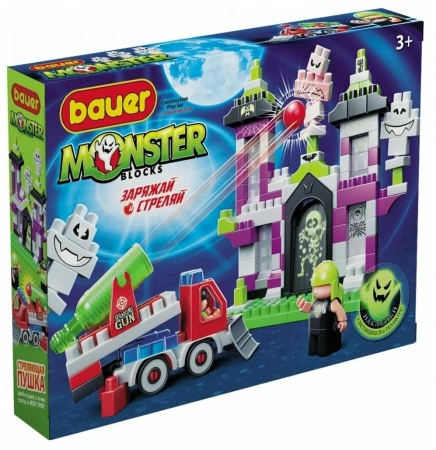 Конструктор Bauer Monster blocks, 155 элементов
