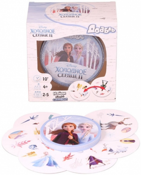 Настольная игра Доббль. Холодное сердце 2