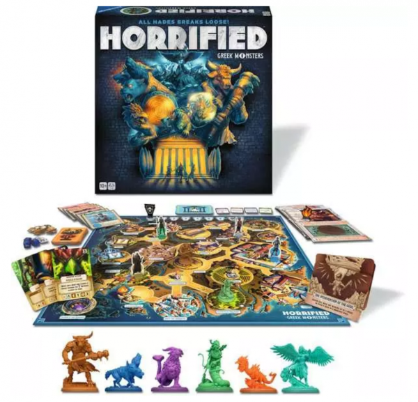 Настольная игра "HORRIFIED Greek Monsters" (правила на англ.языке)