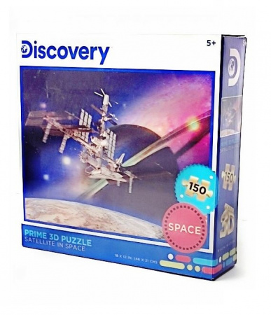 Пазл Prime 3D 150 арт.10825 Космическая станция 5+