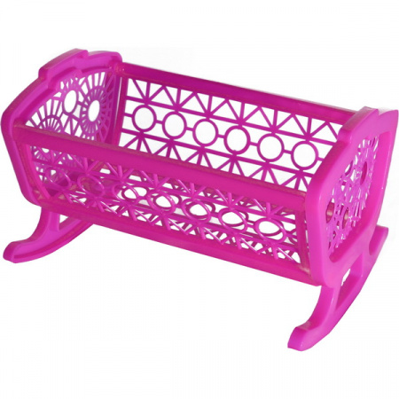Кроватка-качалка с бельем арт.0004 