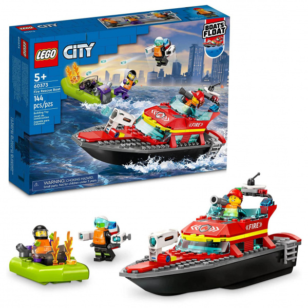 Конструктор LEGO City Пожарно-спасательная лодка