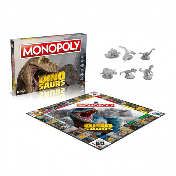 Настольная игра "Монополия Dinosaurs" на англ. языке