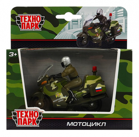 Мотоцикл с фигуркой полиция/вс, 10 см,
