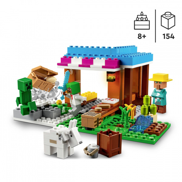 Конструктор LEGO Minecraft Пекарня