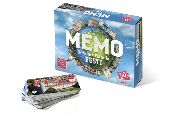 Настольная игра Мемо Эстония