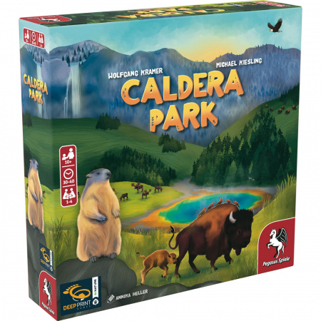 Настольная игра "Caldera Park" на англ. языке