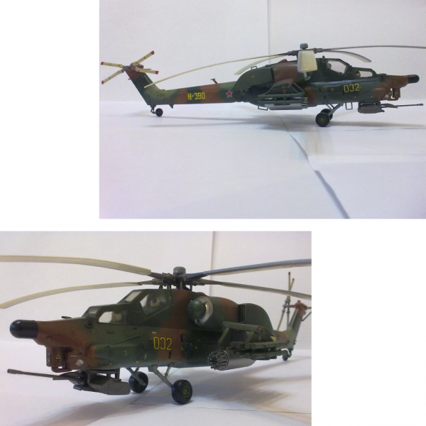 Сборная модель "Вертолет Ми-28А"