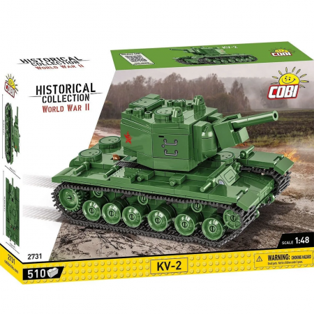 Конструктор "Советский танк КВ-2" (WWII KV-2)