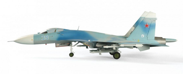 Сборная модель Самолет СУ-27 склейка