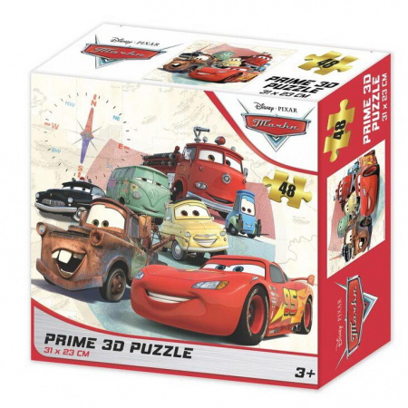Пазл Prime 3D 048 арт.13833 Тачки 3+