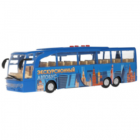 Экскурсионный автобус  синий