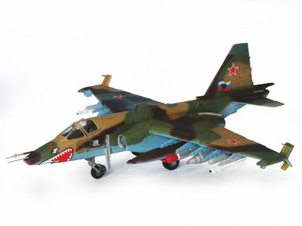Сборная модель Самолет СУ-25 склейка