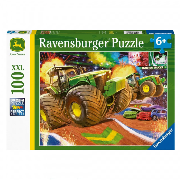 Пазл XXL "Трактор John Deere" 100 элементов