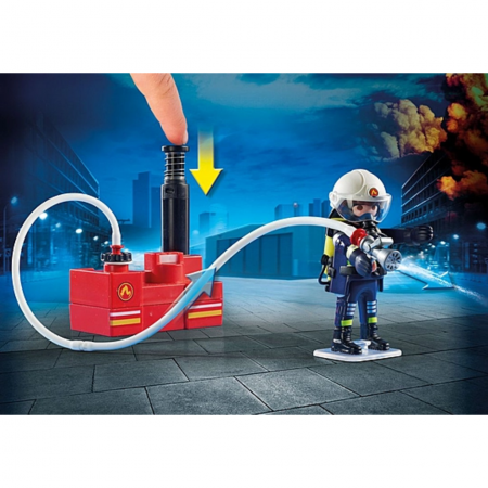 Конструктор "Firefighters with Water Pump"